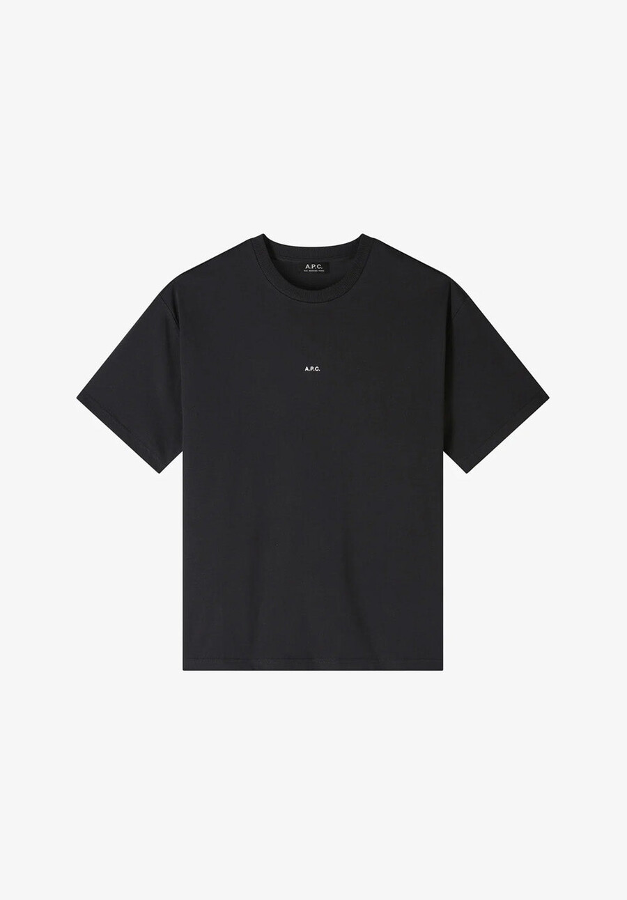 kastenförmiges micro-logo-t-shirt