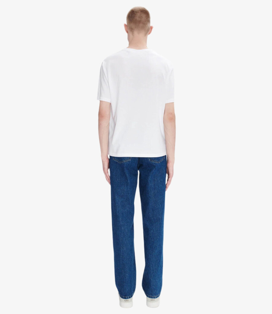 kastenförmiges micro-logo-t-shirt