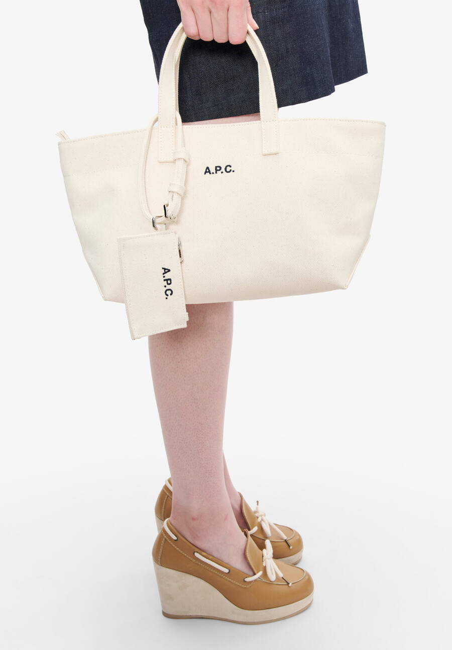 le drummer toile kleine tasche