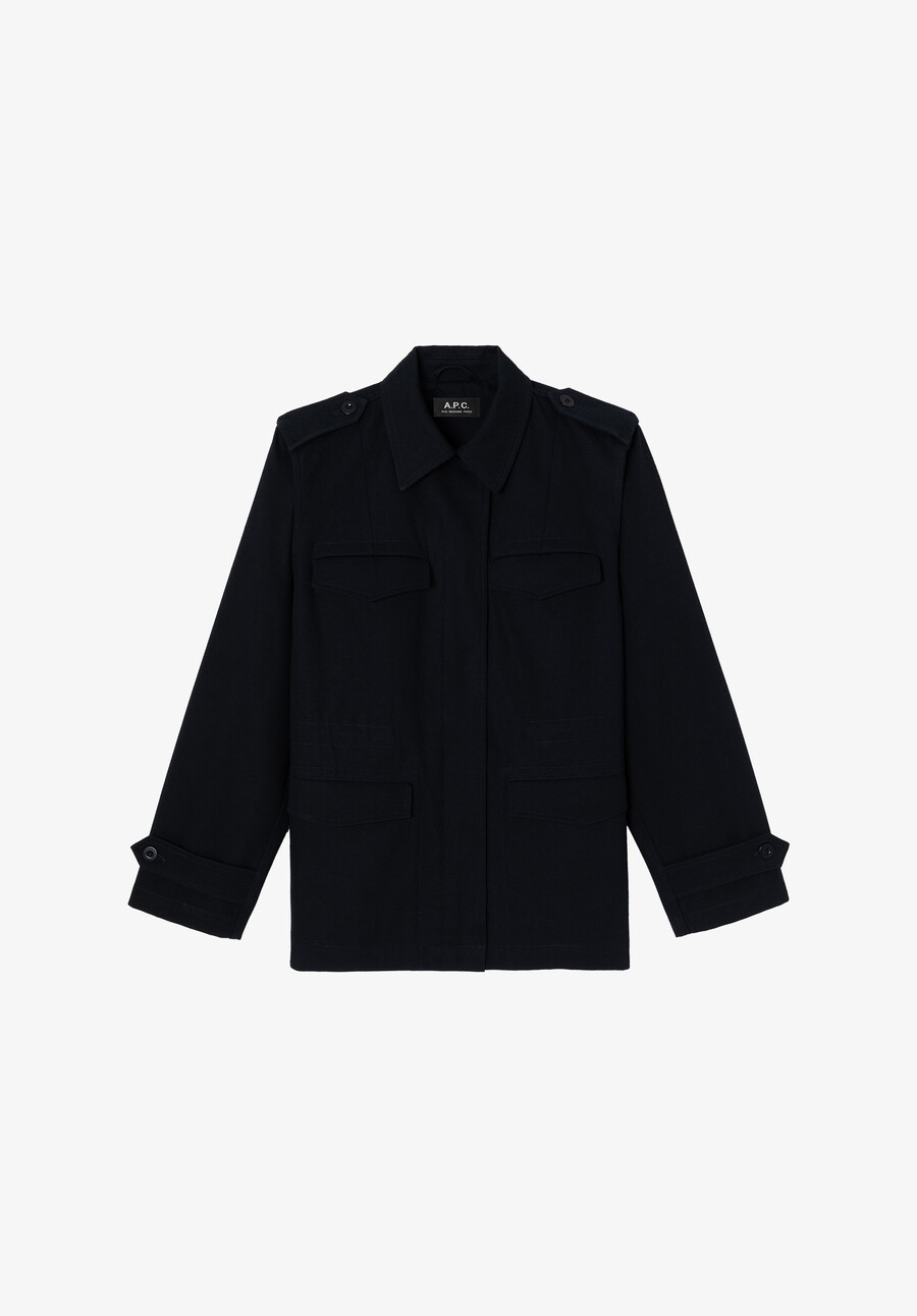taillierte safarijacke