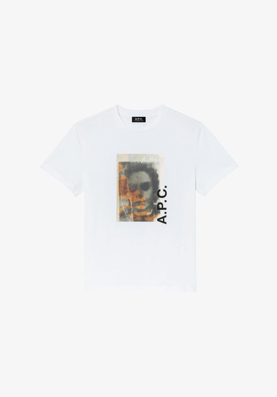 jean portrait t-shirt damen