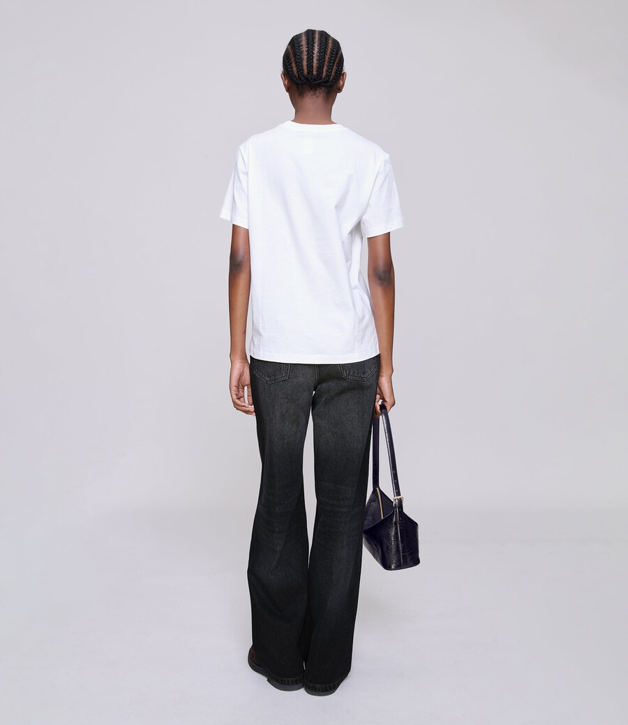 jean portrait t-shirt damen