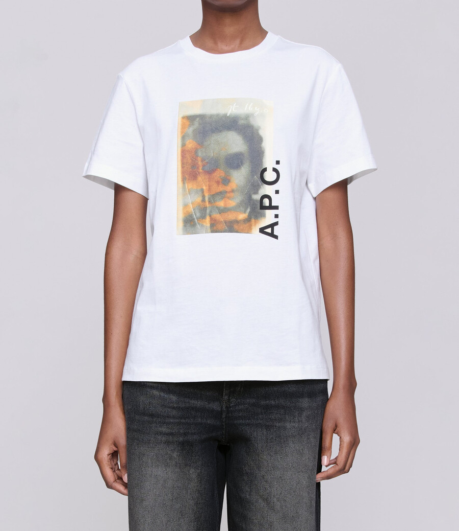 jean portrait t-shirt damen